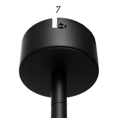 Lamp 1596/1bk LED 20W 4000k black 16.8x7.9x19.2 cm-4