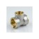 Aquasfera 9008-03, 1 "x 3/4" x 1 ", transitional, internal thread, nickel. Brass