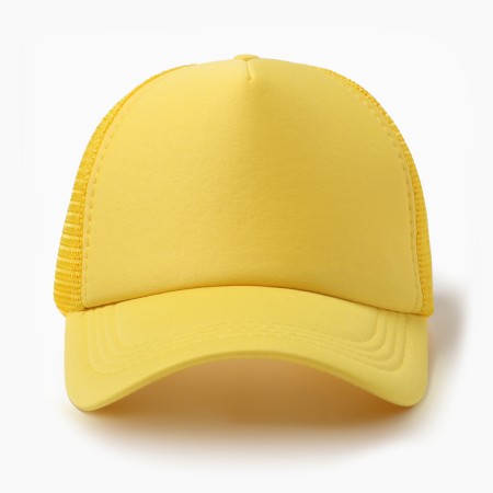Baseball cap, yellow color, size 56-58-1