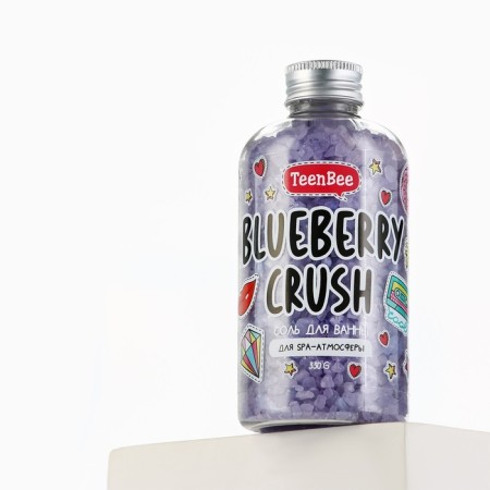 Cоль для ванны, 330 г, аромат черники, TeenBee-11