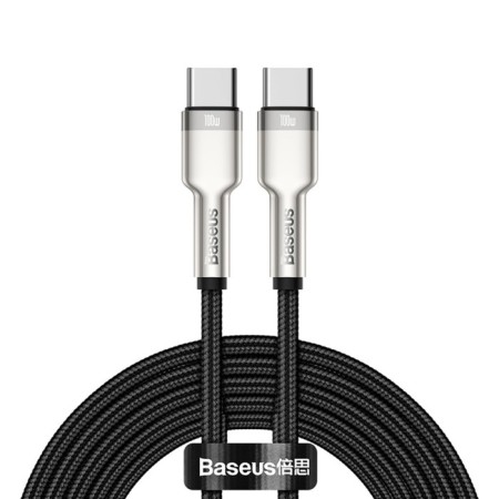 Cable Baseus, Type-C-Type-C, 5 A, 100W, 2 m, black-1