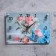 Watch wall, interior "small bouquet" 25x35 cm, aa, silent
