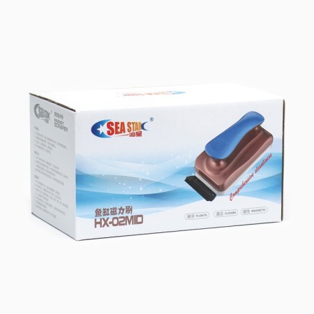 Magnetic scraper HX-02 m, 12 x 5 x 7.5 cm, floating, with a blade-8