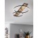 Boyal lamp, 2x12W LED, 3000K, 3400LM, tree color, black