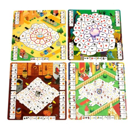 Настольная игра «Битва за цвет», 2-4 игрока, 8+-12