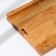 Defense board with a compartment for a plate 31 × 22 × 3.8 cm, birch