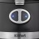 Coffee machine KitFort KT-796, drop, 800 watts, 0.42 l, black-silver