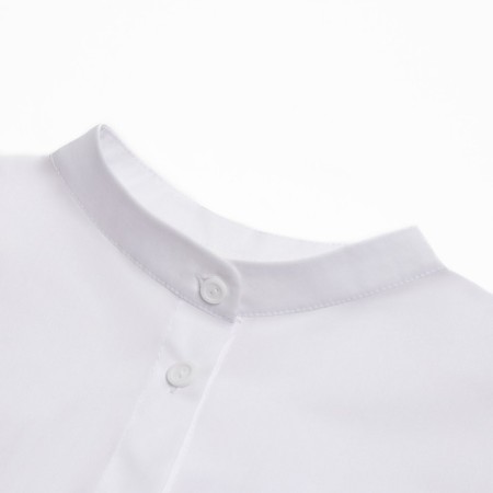 Women's blouse with a collar stand Minaku: Casual Collection Color White, p. 42-7