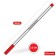 Capillary pen Luxor Fine Writer 045, node 0.8 mm, red ink, black and white housing