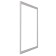 Frame for paintings (mirrors) 40 x 50 x 2.6 cm, plastic, calligrata 6429, white-golden