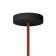 TR5511-BK Patch base with the possibility of feeding Belty Base D260mm H50mm IP20 Black alum