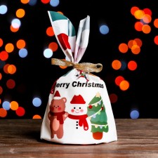 Polyethylene gift package with ears 