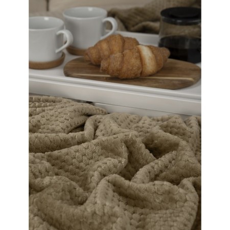 Texrepublic blanket, size 200x220 cm, beige color-7