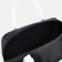 Road bag with lightning, external pocket, suitcase holder, black/white color