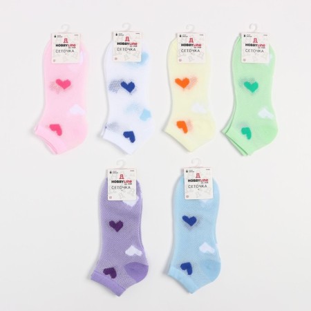 Women's socks, Mix color, size 36-39-8