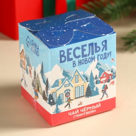 New Year! Black tea "Fun in the new year", taste: Glngane, 50 g.-6