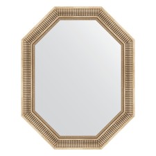 Mirror in the baguette frame, silver aqueduct 93 mm, 77x97 cm