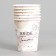 A one -time paper TEAM BRIDE glass, a set of 6 pcs, 250 ml