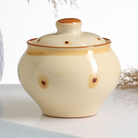 Baking pot "Russian" 0.5l / 12x13cm, caramel-4