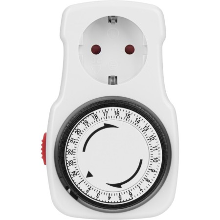 Rosetre Timer Rev, mechanical, 3680 watts, up to 96 st./Off. day, interval 15 minutes, white-2