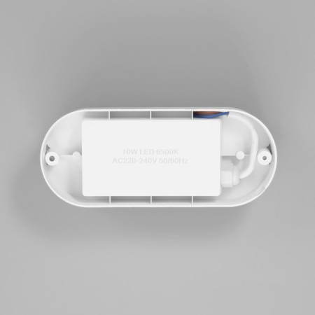 Oval lamp LED 10W IP65 white 6.8x6.8x17 cm-4