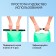 Yugana hairshome, PVC, waterproof 20 liters, one belt, green