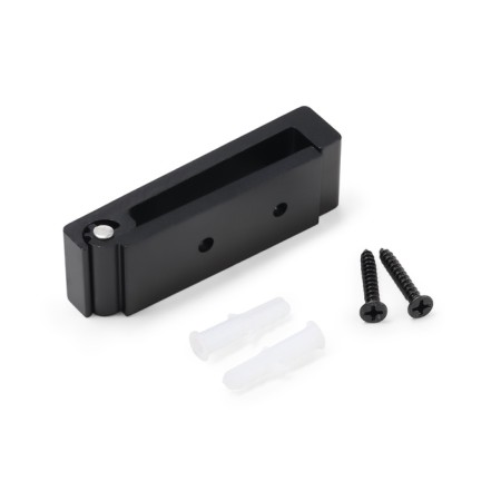 Furniture hook Cappio Fold, one -rot, folding, black color-5