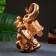 Pigger "Elephant with Money" Bronze, 14x14x24cm