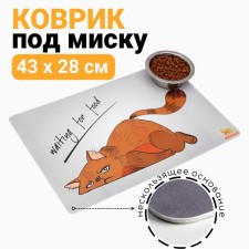 A rug for a bowl of 