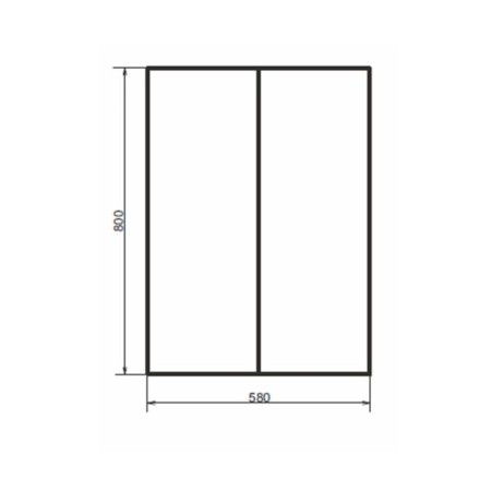Oslo-60 suspended Comfort wardrobe, dark brown oak-1