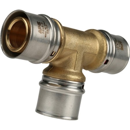 The tee-press Stout SFP-0006-323232, D = 32 mm, brass-2
