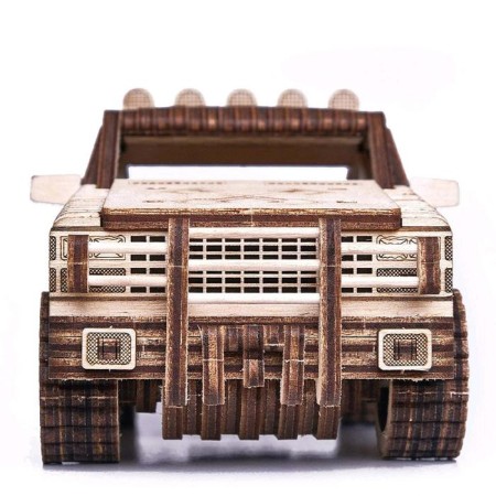 Mechanical 3D puzzle made of wood "Pickup WT-1500"-5