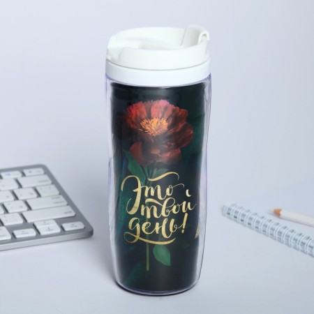 Gift set "From March 8 2-A Flowers": Diary and thermostatic-2