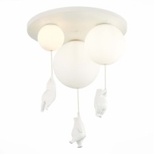 Ceiling EVOLUCE lamp. Sle115402-03. Modena. 3x160 W, E27/G9, 50x50x61 cm, white color