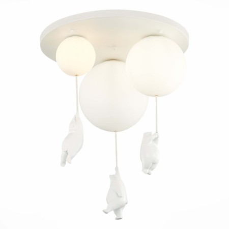Ceiling EVOLUCE lamp. Sle115402-03. Modena. 3x160 W, E27/G9, 50x50x61 cm, white color