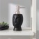 Savanna liquid soap dispenser, 240 ml, black color
