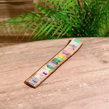 Standing for incense, bone, 25 cm, mix-3