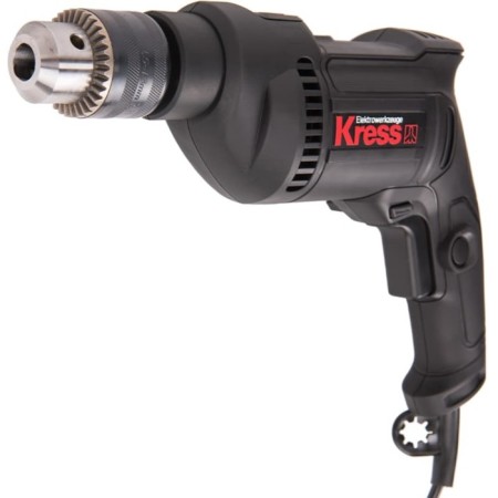 Drill Kress KU120, 220 V, 650 W, 3000 rpm, 0-13 mm, box-2