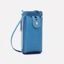 Baby bag on magnet, long belt, blue color