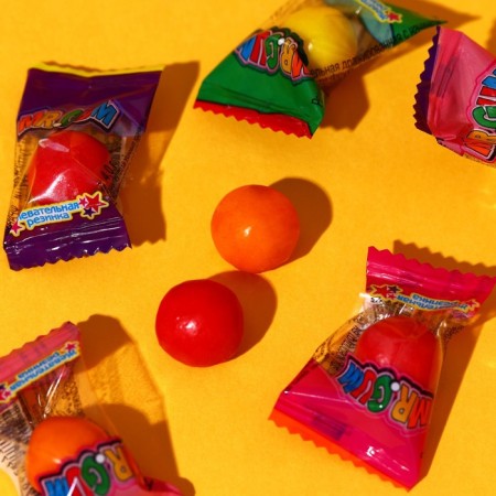 Chewing gum "chew" in a glass, 28 g.-2