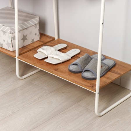 Wardrobe system with the shelves "Scandinavia 1", 110 × 38.5 × 147 cm, white color-2