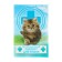 Veterinary passport "for a cat", 10.3 x 15.1 cm