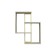 Wounding wall loft DQ Damels, 700*186*892, m/c gold, Terra chip
