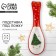 New Year! New Year's ceramic stand under the spoon "Gingerbread men", 7 x 22.3 cm, white color