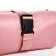 Youth bag with a zipper, pink color