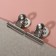 Clips for cuts with a magnet, 3.8 cm, 5 pcs, silver color