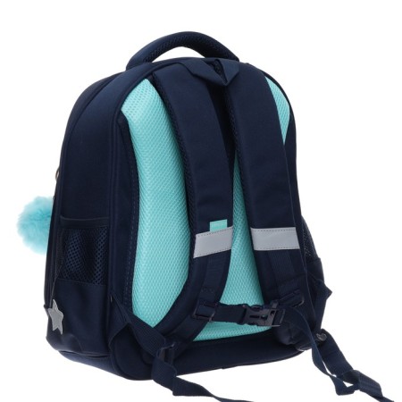 Grizzly frame backpack, 36 x 28 x 20 cm, LED backlight with a key fob, blue-1