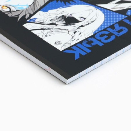 A notebook 48 sheets, A5 on the paper clip Block No. 1 “September 1: Anime Comics. Russian”-1