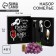 Gift set of corkscrew, aerator, cap, thermometer "Fun does not begin with coffee"