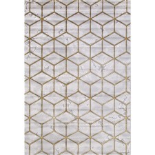 Rectangular carpet Karmen Hali Omega, size 160x230 cm, color Gold/Gold